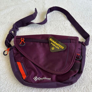 NWT Outdoor Products Purple Sling Bag
